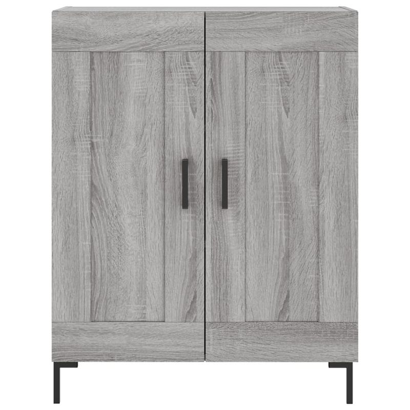 Casa si Gradina - Mobilier - Comode si corpuri - Comode - Dulap inalt, gri sonoma, 69,5x34x180 cm, lemn compozit - Infinity.ro