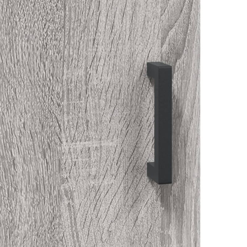 Casa si Gradina - Mobilier - Comode si corpuri - Comode - Dulap inalt, gri sonoma, 69,5x34x180 cm, lemn compozit - Infinity.ro