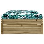 Casa si Gradina - Gradina si terasa - Mobilier exterior - Canapele si fotolii gradina - Taburet de gradina, 120x80 cm, lemn de pin impregnat - Infinity.ro