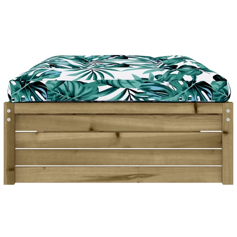 Casa si Gradina - Gradina si terasa - Mobilier exterior - Canapele si fotolii gradina - Taburet de gradina, 120x80 cm, lemn de pin impregnat - Infinity.ro