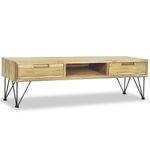Casa si Gradina - Mobilier - Comode si corpuri - Comode - Comoda TV, 120 x 35 x 35 cm, lemn masiv de tec - Infinity.ro