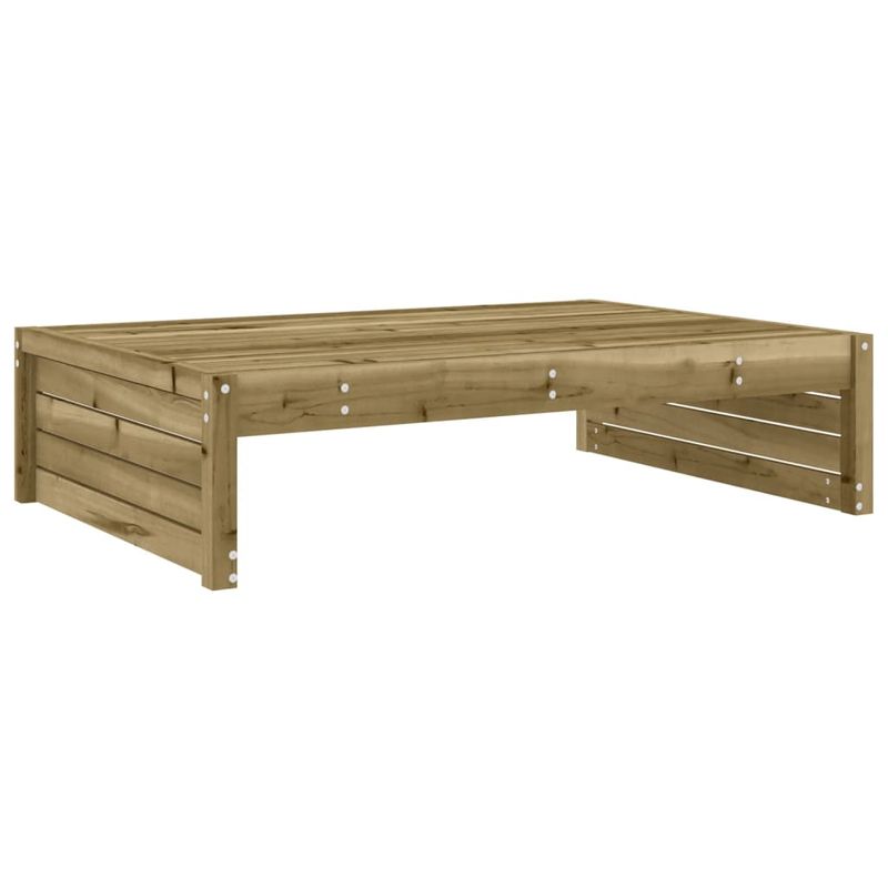 Casa si Gradina - Gradina si terasa - Mobilier exterior - Canapele si fotolii gradina - Taburet de gradina, 120x80 cm, lemn de pin impregnat - Infinity.ro