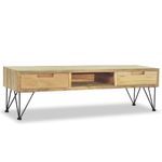 Casa si Gradina - Mobilier - Comode si corpuri - Comode - Comoda TV, 120 x 35 x 35 cm, lemn masiv de tec - Infinity.ro