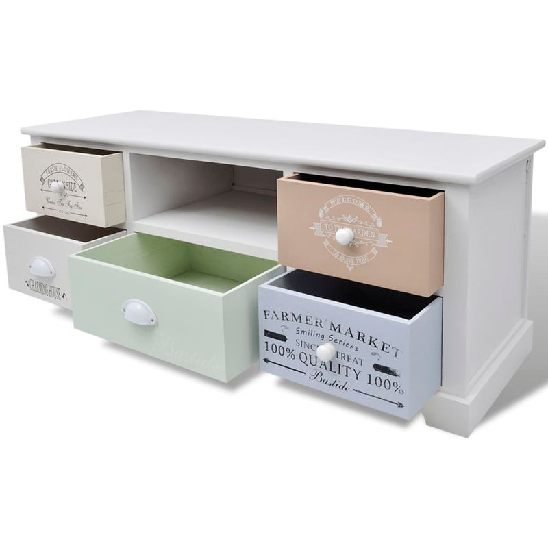 Casa si Gradina - Mobilier - Comode si corpuri - Comode - Comoda TV in stil frantuzesc, lemn - Infinity.ro