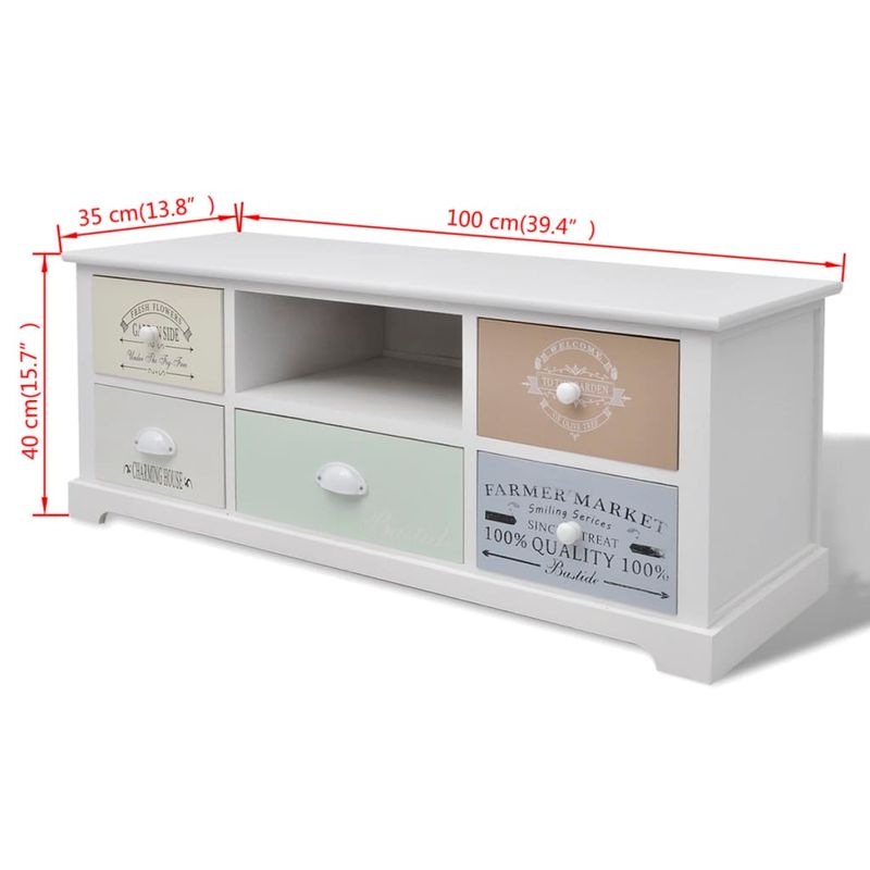 Casa si Gradina - Mobilier - Comode si corpuri - Comode - Comoda TV in stil frantuzesc, lemn - Infinity.ro