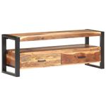Casa si Gradina - Mobilier - Comode si corpuri - Comode - Comoda TV, 120 x 35 x 45 cm, lemn masiv cu finisaj miere - Infinity.ro