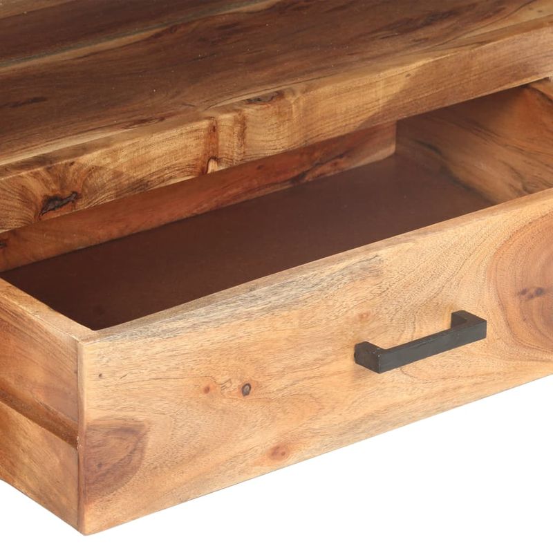 Casa si Gradina - Mobilier - Comode si corpuri - Comode - Comoda TV, 120 x 35 x 45 cm, lemn masiv cu finisaj miere - Infinity.ro