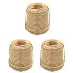 Casa si Gradina - Constructii - Feronerie si accesorii - Sfoara si lanturi - Franghii de sisal, 3 buc., 20 mm - Infinity.ro