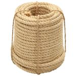 Casa si Gradina - Constructii - Feronerie si accesorii - Sfoara si lanturi - Franghii de sisal, 3 buc., 20 mm - Infinity.ro