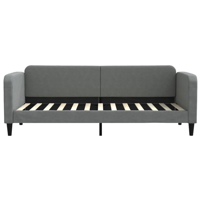 Casa si Gradina - Mobilier - Paturi si accesorii - Paturi - Cadru de pat, gri inchis, 80x200 cm, textil - Infinity.ro