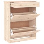 Casa si Gradina - Mobilier - Organizare si depozitare - Organizator incaltaminte - Noptiera ALTA, 77x35x96 cm, lemn masiv de pin - Infinity.ro