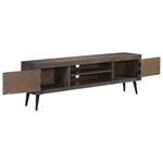 Casa si Gradina - Mobilier - Comode si corpuri - Comode - Comoda TV, lemn masiv de mango, 140 x 30 x 45 cm - Infinity.ro
