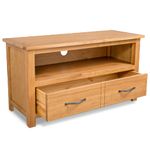 Casa si Gradina - Mobilier - Comode si corpuri - Comode - Comoda TV, 90 x 35 x 48 cm, lemn masiv de stejar - Infinity.ro