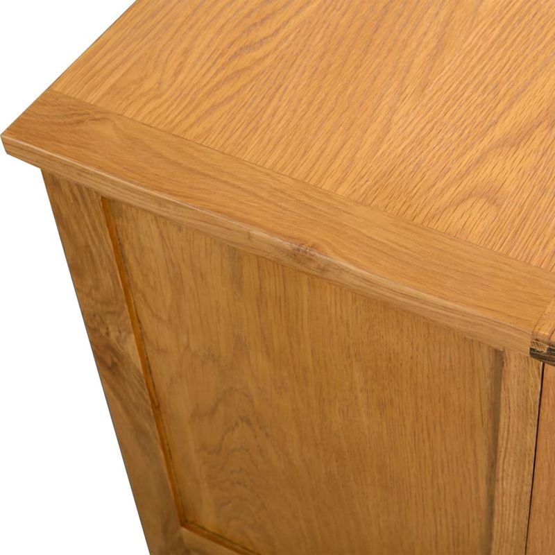 Casa si Gradina - Mobilier - Comode si corpuri - Comode - Comoda TV, 90 x 35 x 48 cm, lemn masiv de stejar - Infinity.ro