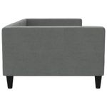 Casa si Gradina - Mobilier - Paturi si accesorii - Paturi - Cadru de pat, gri inchis, 100 x 200 cm, material textil - Infinity.ro
