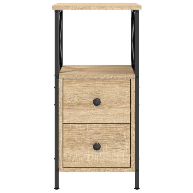 Casa si Gradina - Mobilier - Comode si corpuri - Noptiere - Noptiera, stejar sonoma, 34x35,5x70 cm, lemn compozit - Infinity.ro