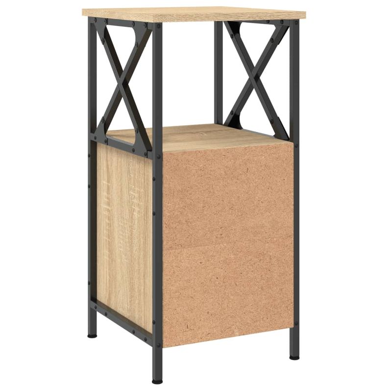 Casa si Gradina - Mobilier - Comode si corpuri - Noptiere - Noptiera, stejar sonoma, 34x35,5x70 cm, lemn compozit - Infinity.ro