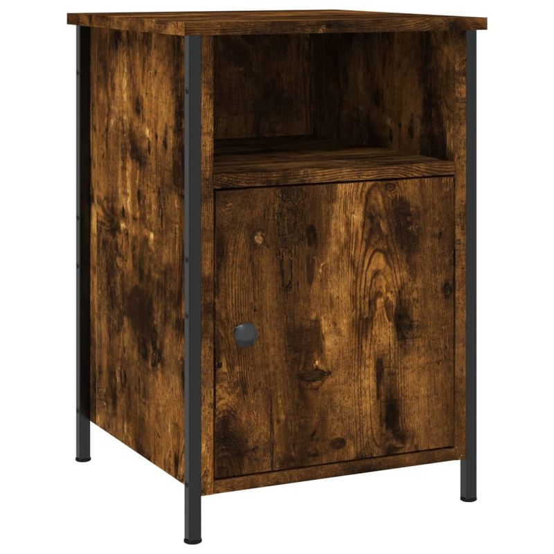 Casa si Gradina - Mobilier - Comode si corpuri - Noptiere - Noptiere, 2 buc., stejar fumuriu, 40x42x60 cm, lemn prelucrat - Infinity.ro