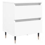 Casa si Gradina - Mobilier - Comode si corpuri - Noptiere - Noptiera, alb, 40x35x50 cm, lemn prelucrat - Infinity.ro