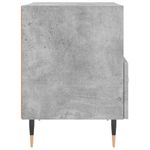 Casa si Gradina - Mobilier - Comode si corpuri - Noptiere - Noptiere, 2 buc., gri beton, 40x35x47,5 cm, lemn compozit - Infinity.ro