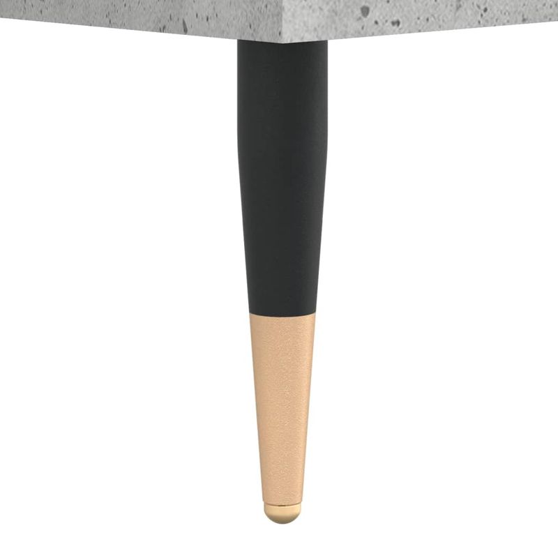 Casa si Gradina - Mobilier - Comode si corpuri - Noptiere - Noptiere, 2 buc., gri beton, 40x35x47,5 cm, lemn compozit - Infinity.ro