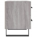 Casa si Gradina - Mobilier - Comode si corpuri - Noptiere - Noptiere, 2 buc., gri sonoma, 40x35x47,5 cm, lemn compozit - Infinity.ro