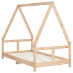 Casa si Gradina - Mobilier - Mobilier copii - Patuturi copii - Cadru de pat pentru copii, 80x160 cm, lemn masiv de pin - Infinity.ro