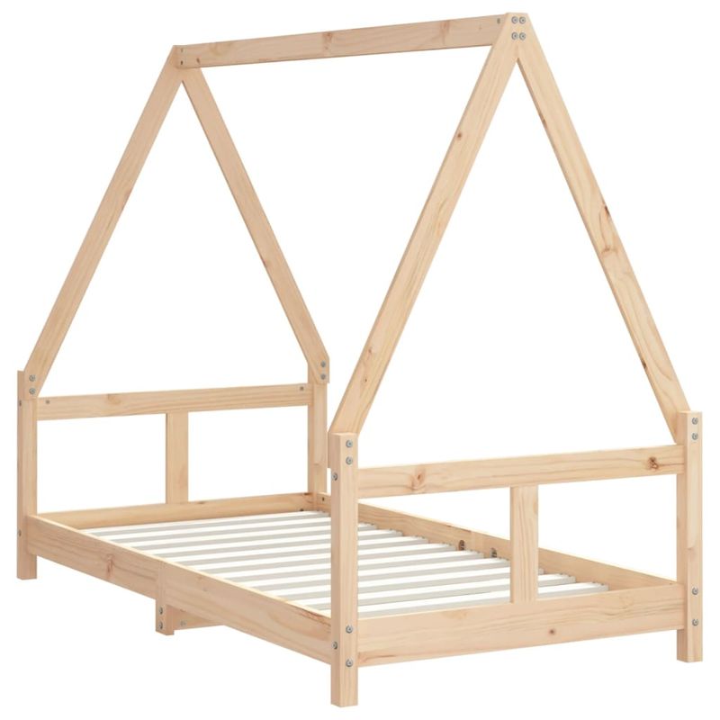 Casa si Gradina - Mobilier - Mobilier copii - Patuturi copii - Cadru de pat pentru copii, 80x160 cm, lemn masiv de pin - Infinity.ro