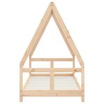 Casa si Gradina - Mobilier - Mobilier copii - Patuturi copii - Cadru de pat pentru copii, 80x160 cm, lemn masiv de pin - Infinity.ro