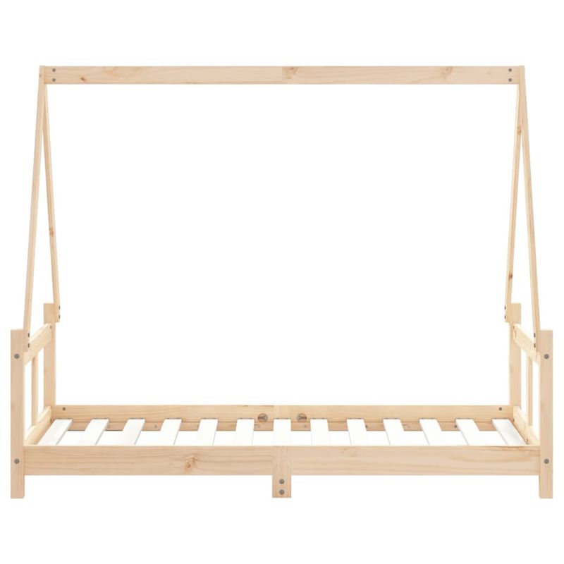 Casa si Gradina - Mobilier - Mobilier copii - Patuturi copii - Cadru de pat pentru copii, 80x160 cm, lemn masiv de pin - Infinity.ro
