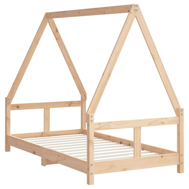 Casa si Gradina - Mobilier - Mobilier copii - Patuturi copii - Cadru de pat pentru copii, 80x160 cm, lemn masiv de pin - Infinity.ro