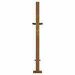 Casa si Gradina - Constructii - Usi interior, exterior si garaj - Usi garaj - Poarta pentru gradina, 105x80 cm, otel corten - Infinity.ro