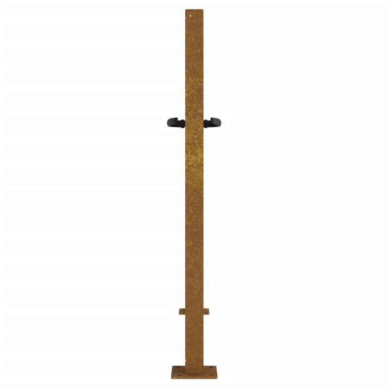 Casa si Gradina - Constructii - Usi interior, exterior si garaj - Usi garaj - Poarta pentru gradina, 105x80 cm, otel corten - Infinity.ro