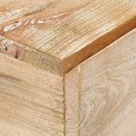 Casa si Gradina - Mobilier - Comode si corpuri - Noptiere - Masa noptiera, 40x30x50 cm, lemn masiv de mango - Infinity.ro