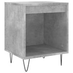 Casa si Gradina - Mobilier - Comode si corpuri - Noptiere - Noptiera, gri beton, 40x35x50 cm, lemn compozit - Infinity.ro