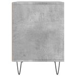 Casa si Gradina - Mobilier - Comode si corpuri - Noptiere - Noptiera, gri beton, 40x35x50 cm, lemn compozit - Infinity.ro