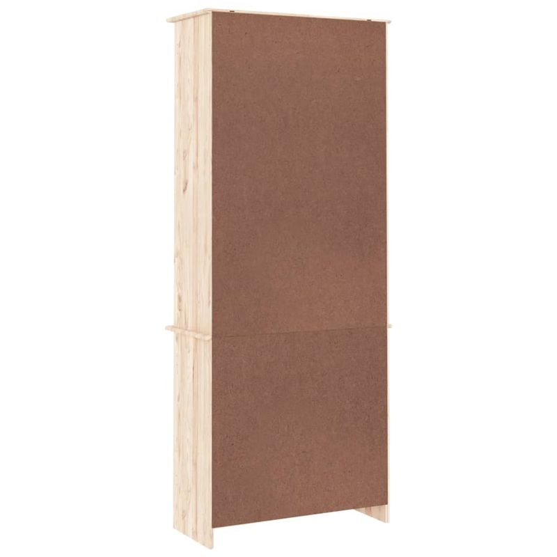 Casa si Gradina - Mobilier - Comode si corpuri - Comode - Vitrine din sticla „ALTA” 77x35x186,5 cm, lemn masiv de pin - Infinity.ro