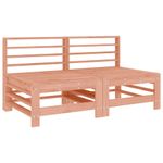 Casa si Gradina - Gradina si terasa - Mobilier exterior - Seturi mobila gradina - Set mobilier relaxare gradina, 6 piese, lemn masiv Douglas - Infinity.ro