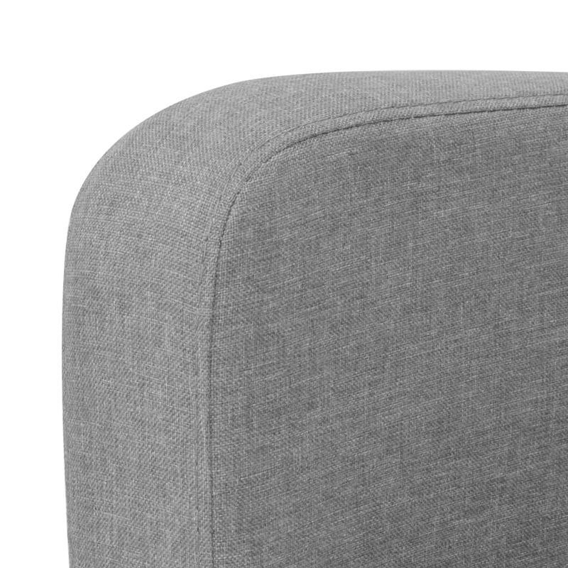 Casa si Gradina - Mobilier - Seturi de mobilier - Seturi living - Set canapele, 2 piese, gri deschis, material textil - Infinity.ro