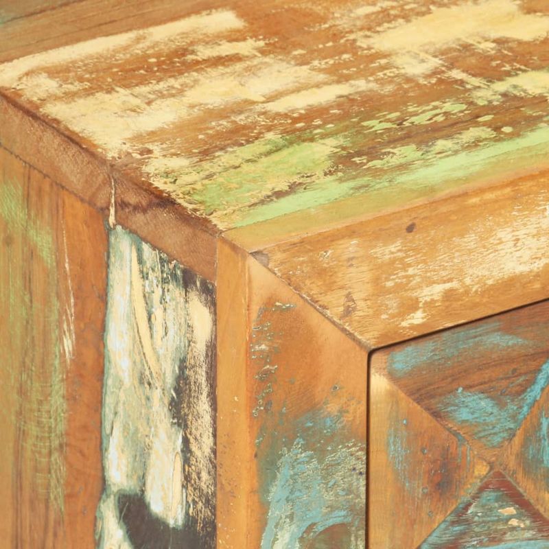 Casa si Gradina - Mobilier - Comode si corpuri - Noptiere - Noptiera, 40 x 30 x 50 cm, lemn masiv reciclat - Infinity.ro