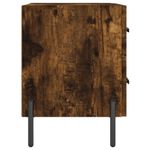 Casa si Gradina - Mobilier - Comode si corpuri - Noptiere - Noptiera, stejar fumuriu, 40x35x47,5 cm, lemn compozit - Infinity.ro