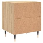 Casa si Gradina - Mobilier - Comode si corpuri - Noptiere - Noptiere, 2 buc., stejar sonoma, 40x35x47,5 cm, lemn compozit - Infinity.ro