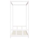 Casa si Gradina - Mobilier - Mobilier copii - Patuturi copii - Cadru de pat pentru copii, alb, 90x190 cm, lemn masiv de pin - Infinity.ro