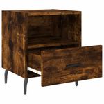 Casa si Gradina - Mobilier - Comode si corpuri - Noptiere - Noptiere, 2 buc., stejar fumuriu, 40x35x47,5 cm, lemn compozit - Infinity.ro