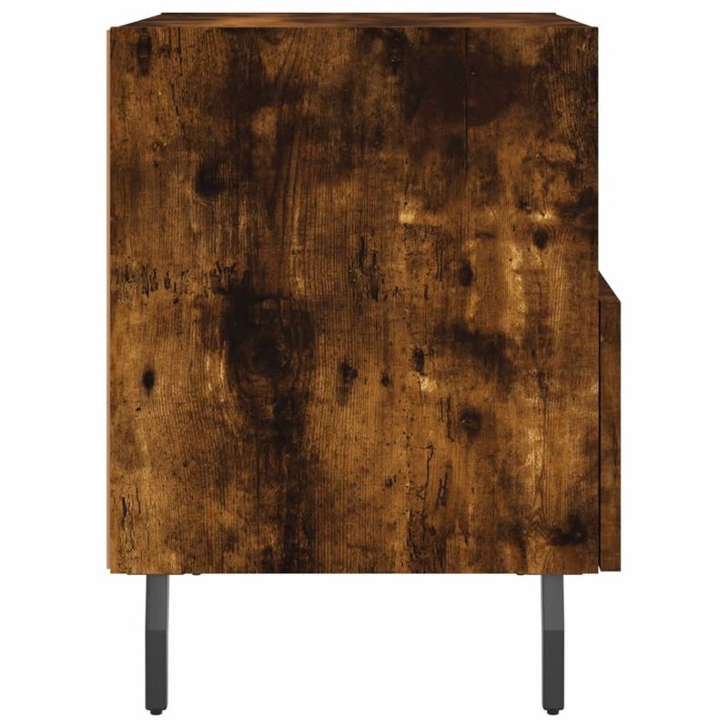 Casa si Gradina - Mobilier - Comode si corpuri - Noptiere - Noptiere, 2 buc., stejar fumuriu, 40x35x47,5 cm, lemn compozit - Infinity.ro