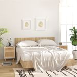 Casa si Gradina - Mobilier - Comode si corpuri - Noptiere - Noptiera, alb, lemn masiv de pin si ratan natural - Infinity.ro