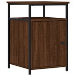 Casa si Gradina - Mobilier - Comode si corpuri - Noptiere - Noptiera, stejar maro, 40x42x60 cm, lemn prelucrat - Infinity.ro