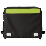 Sport si Outdoor - Ciclism - Accesorii pentru biciclete - Remorci biciclete - Remorca pentru biciclete, negru și verde, 30 kg, fier, mărime 120x54x44 cm - Infinity.ro