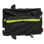 Sport si Outdoor - Ciclism - Accesorii pentru biciclete - Remorci biciclete - Remorca pentru biciclete, negru și verde, 30 kg, fier, mărime 120x54x44 cm - Infinity.ro