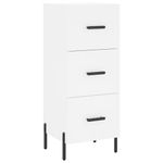Casa si Gradina - Mobilier - Comode si corpuri - Comode - Dulap inalt, alb, 34,5x34x180 cm, lemn prelucrat - Infinity.ro